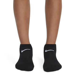 NIKE KIDS NO SHOW SOCKS 10C-3Y 'BLACK' UN0371-023