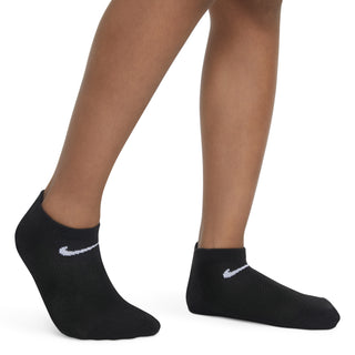 NIKE KIDS NO SHOW SOCKS 10C-3Y 'BLACK' UN0371-023