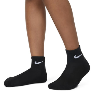 NIKE KIDS CREW SOCKS 6 PACK 'BLACK'  (10C-3Y) UN0372-023
