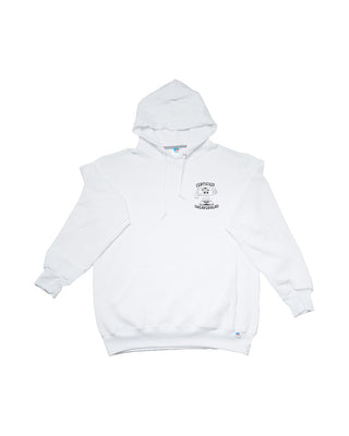 SAM TABAK CERTIFIED SNEAKERHEAD HOODIE 'WHITE'