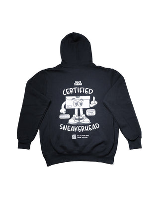 SAM TABAK CERTIFIED SNEAKERHEAD HOODIE 'BLACK'