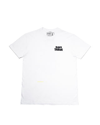 SAM TABAK SNEAKER STACK TEE 'WHITE'