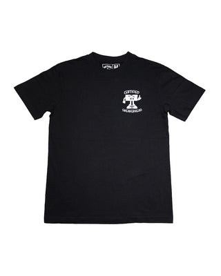 SAM TABAK CERTIFIED SNEAKERHEAD TEE 'BLACK'
