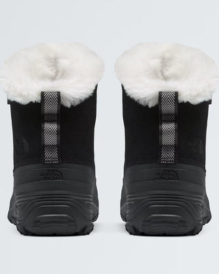 KIDS THE NORTH FACE SHELLISTA V LACE WATERPROOF BOOTS "BLACK/TNF WHITE"