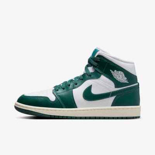 WMNS AIR JORDAN 1 MID 'WHITE/OXIDIZED GREEN' BQ6472-133