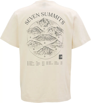 THE NORTH FACE PLACES WE LOVE SHORT SLEEVE TEE 7 SUMMITS "WHITE DUNE" NF0A8JEPQLI