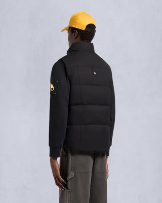 MEN'S MOOSE KNUCKLES WESTMOUNT ORIGINAL TWO-TONE VEST "BLACK" M35MV474H1-291