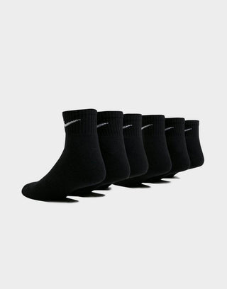 Chaussettes montantes Nike SX7669-010 Noir Blanc Swoosh Large