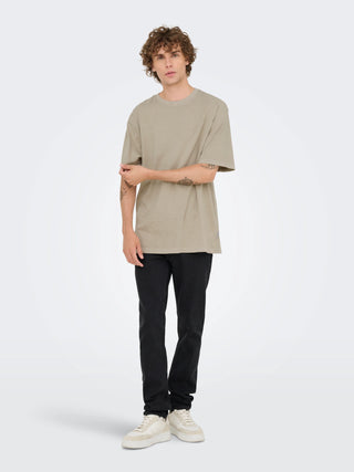 T-shirt décontracté à cordons Only & Sons 22030505