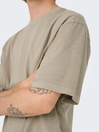 T-shirt décontracté à cordons Only & Sons 22030505