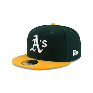 Collection authentique des Oakland Athletics de NEW ERA, coupe ajustée 70361052