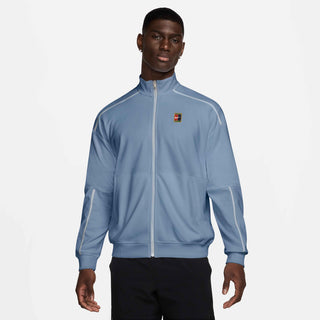MEN'S NIKE COURT HERITAGE SUIT JACKET 'WORK BLUE' FZ6925-486