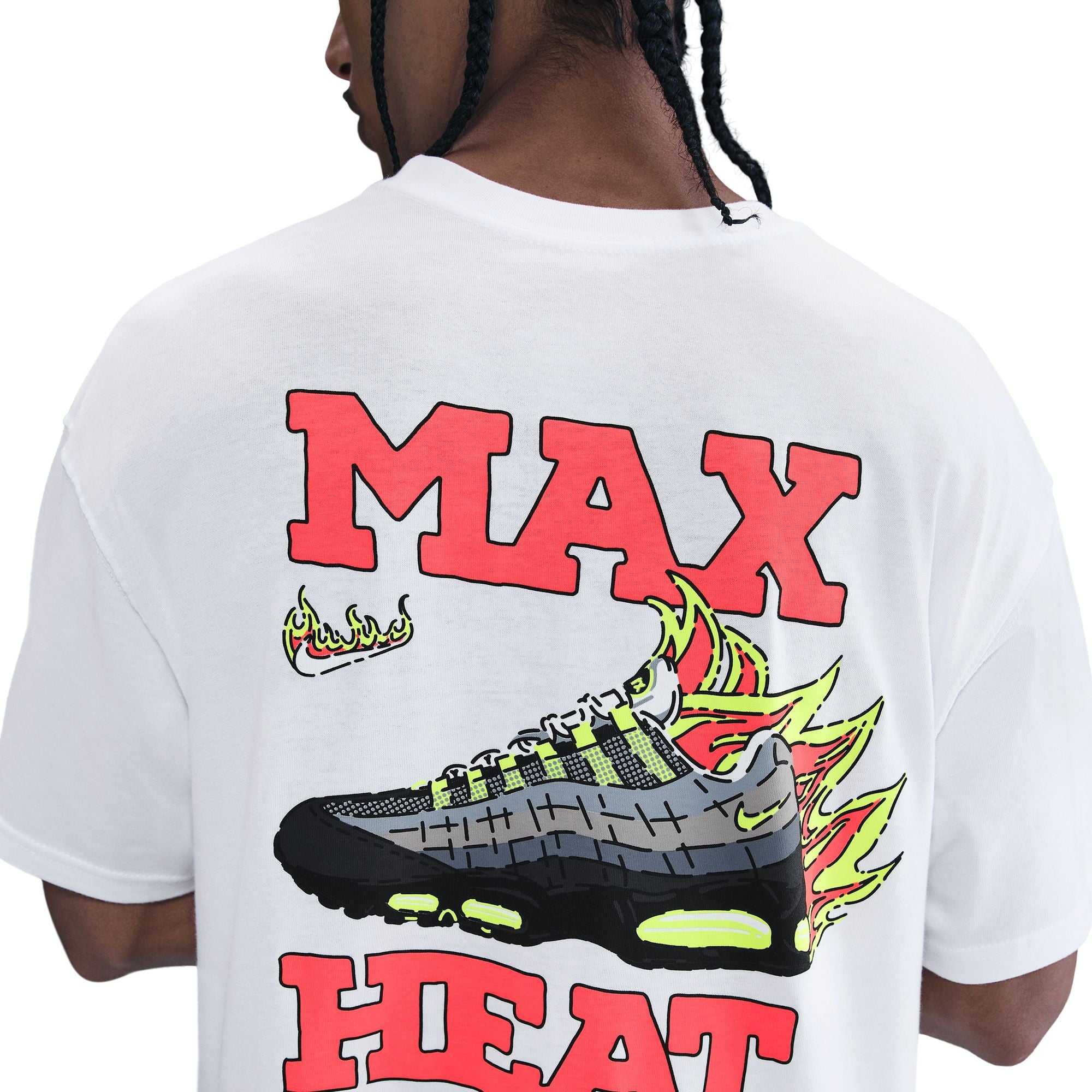 MEN'S NIKE SPORTSWEAR MAX90 AIRMAX 95 TEE WHITE
