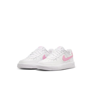 (PS) NIKE AIR FORCE ONE LOW "WHITE/PINK RISE-WHITE" IF1673-124
