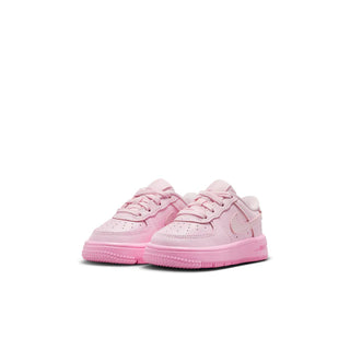 (TD) KIDS NIKE AIR FORCE ONE LOW " PINK FOAM" IF1674-601
