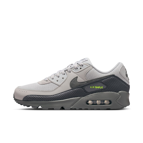 MEN'S NIKE AIR MAX 90 PREMIUM "LT SMOKE GREY/IRON GREY-SMOKE GREY-VOLT" IM5759-004