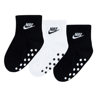 NIKE INFANT CORE FUTURA GRIPPER SOCKS 'BLACK' NN0050-023