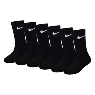 NIKE KIDS BASIC CREW SOCKS 'BLACK' RN0019-023