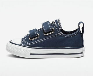 (TD) CONVERSE CHUCK TAYLOR ALL-STAR CANVAS EASY-ON 2V LOW-TOP NAVY/WHITE 711357