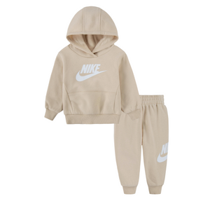 KIDS NIKE CLUB FLEECE SET 'SANDDRIFT' 66L135-X5C
